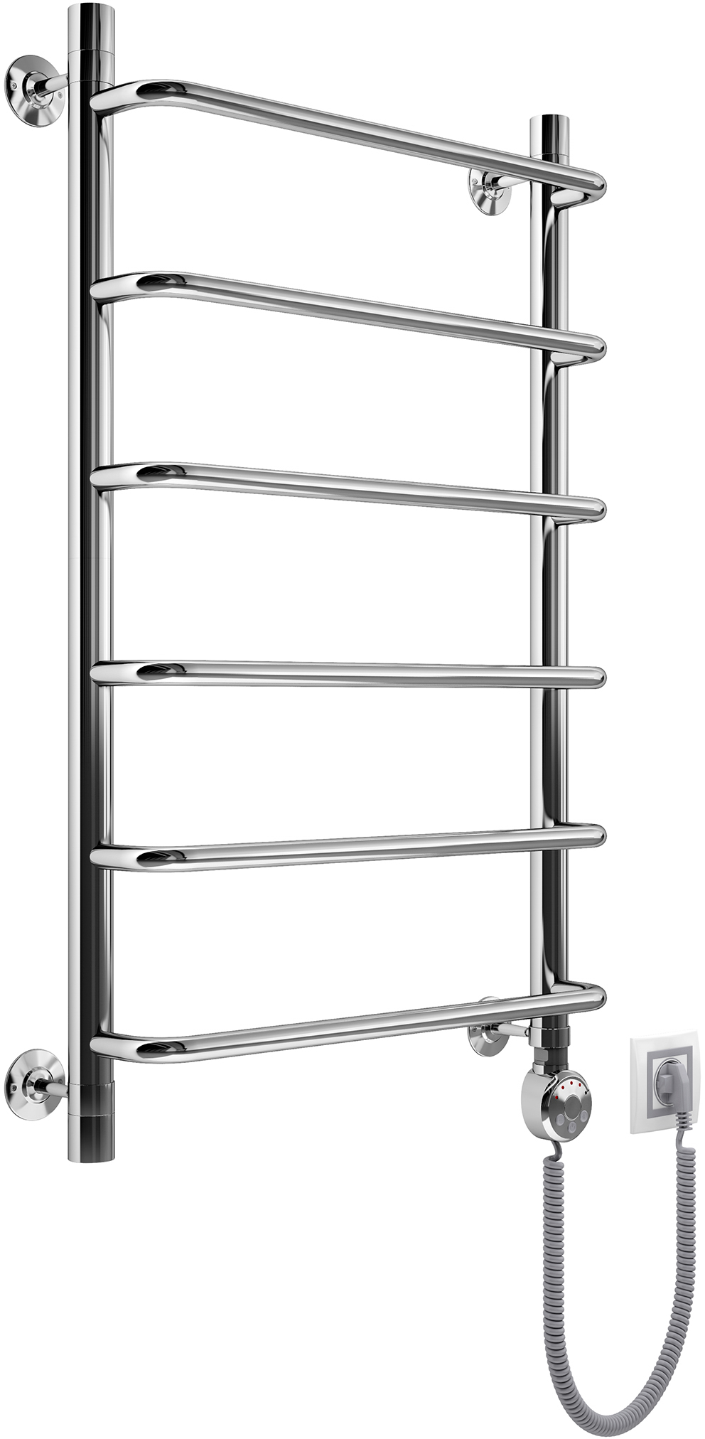 Полотенцесушитель электро В8 60*50 скрытый монтаж, подкл. правое, таймер(_1_)