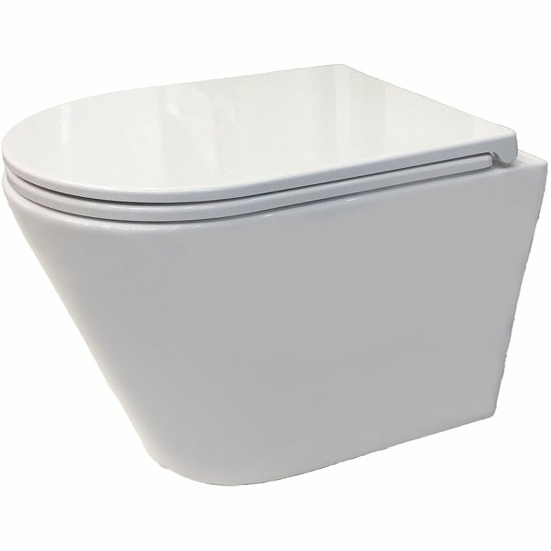 Унитаз подвесной KOLLER POOL ORION OR-0515-RQ3 Rim гор. вып. 51,5*35,5  + сиденье  (Tornado) (белый)