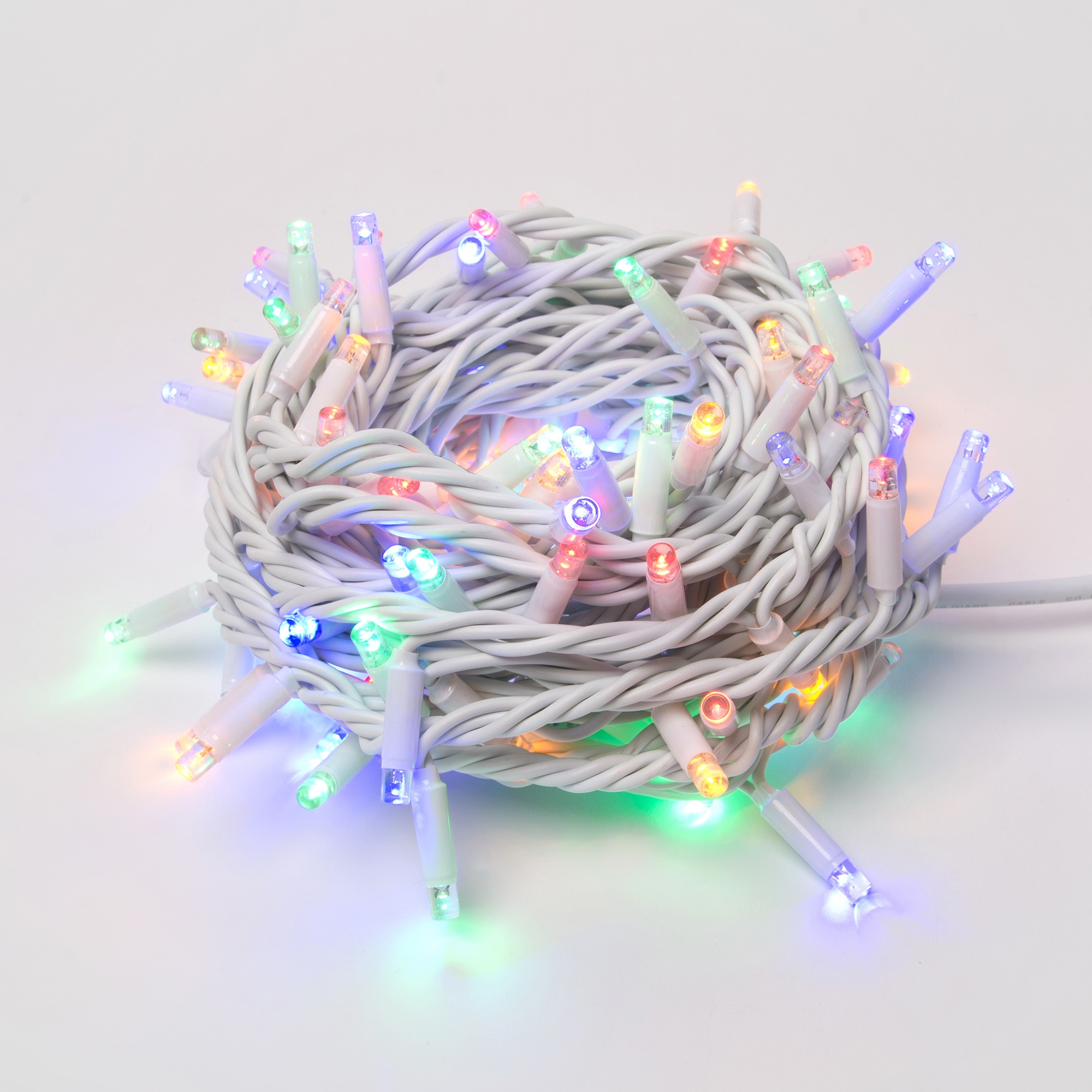 Гирлянда светодиодная с эффектом мерцания, 10м. Соединяемая. 120 светод  MULTI IP67 (10)