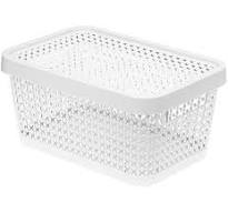 Коробка 4,5л "Пирула" с/кр Белый (12) М2348