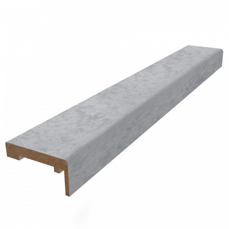 Наличник телеск 8*70*2150 Бетон светлый (10)