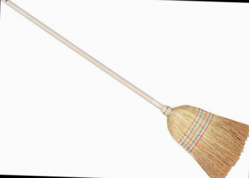 Метла сорго Люкс с черенком (25)