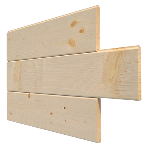 Вагонка Штиль 14*140*3м сорт В (1шт = 0,42м2) сосна