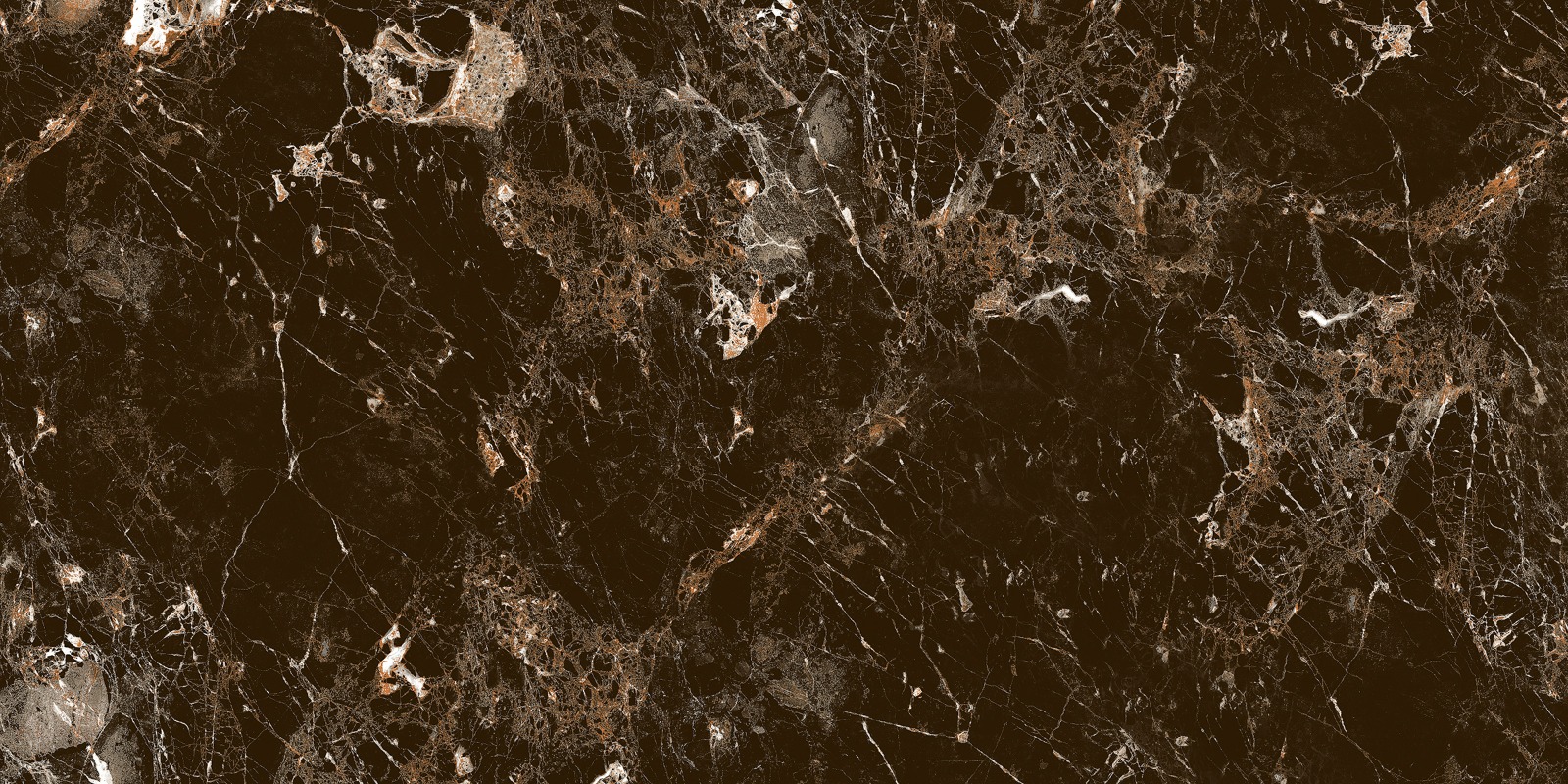 Керамогр. Smoky Metz Marrone коричневый High Gloss 1200*600*9мм (уп.1,44м2=2шт)