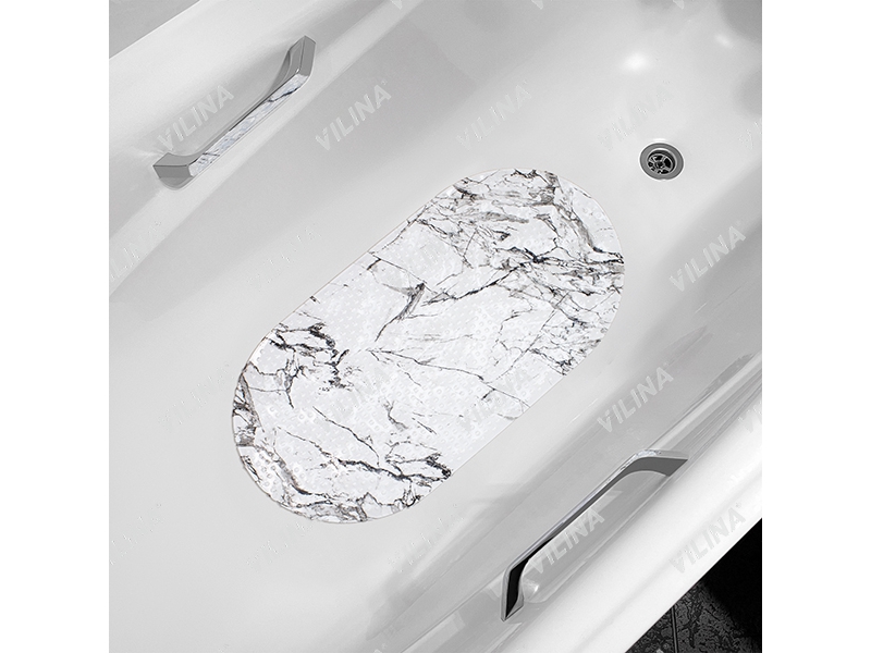 Коврик для ванны с присосками "Bubbles" 38x69 см микс