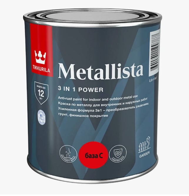 Краска по ржавчине METALLISTA C гл 2,3л (6)