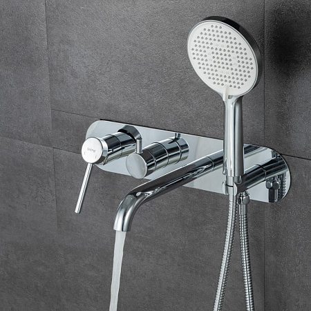 Встраиваемый смеситель для ванны и душа хром арт. G3306