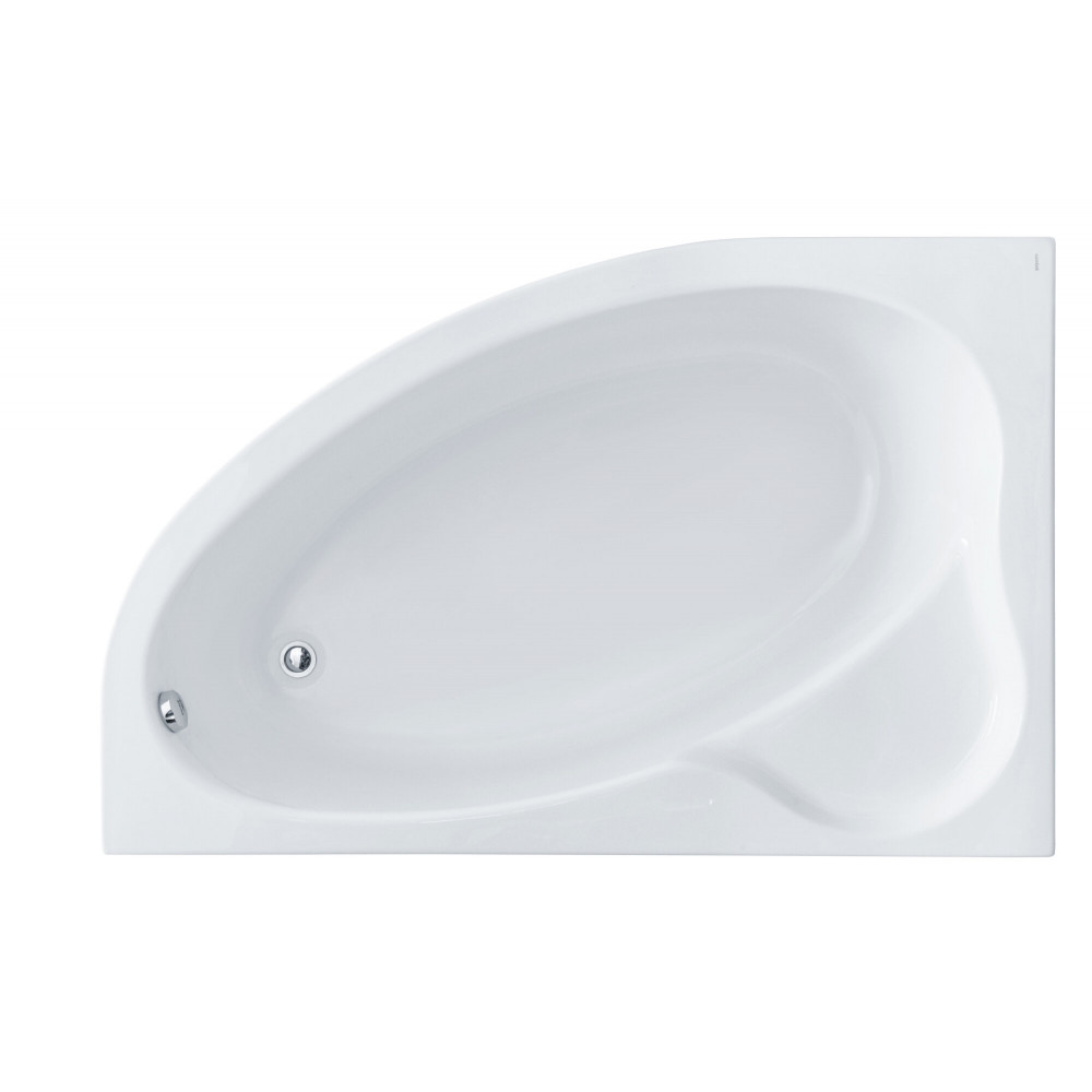 Ванна Акриловая ассиметричная ЭДЕРА 1700*1100 левая (+каркас)(_1_)