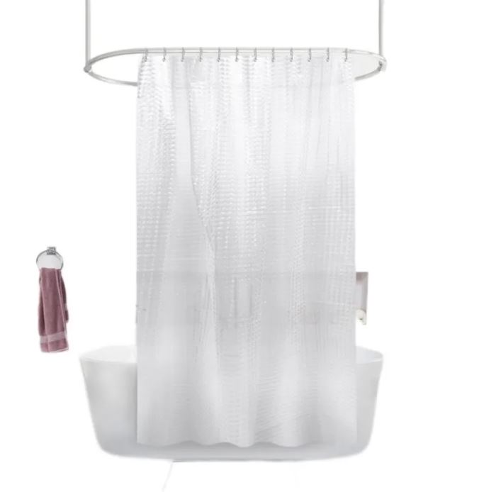 Штора д/ванн PEVA GX008-3DW,180х200, Lenses																																								