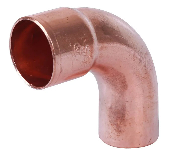 Отвод 90° ВП-НП, Sanha 5001a медь 15, для медных труб под пайку (1000)