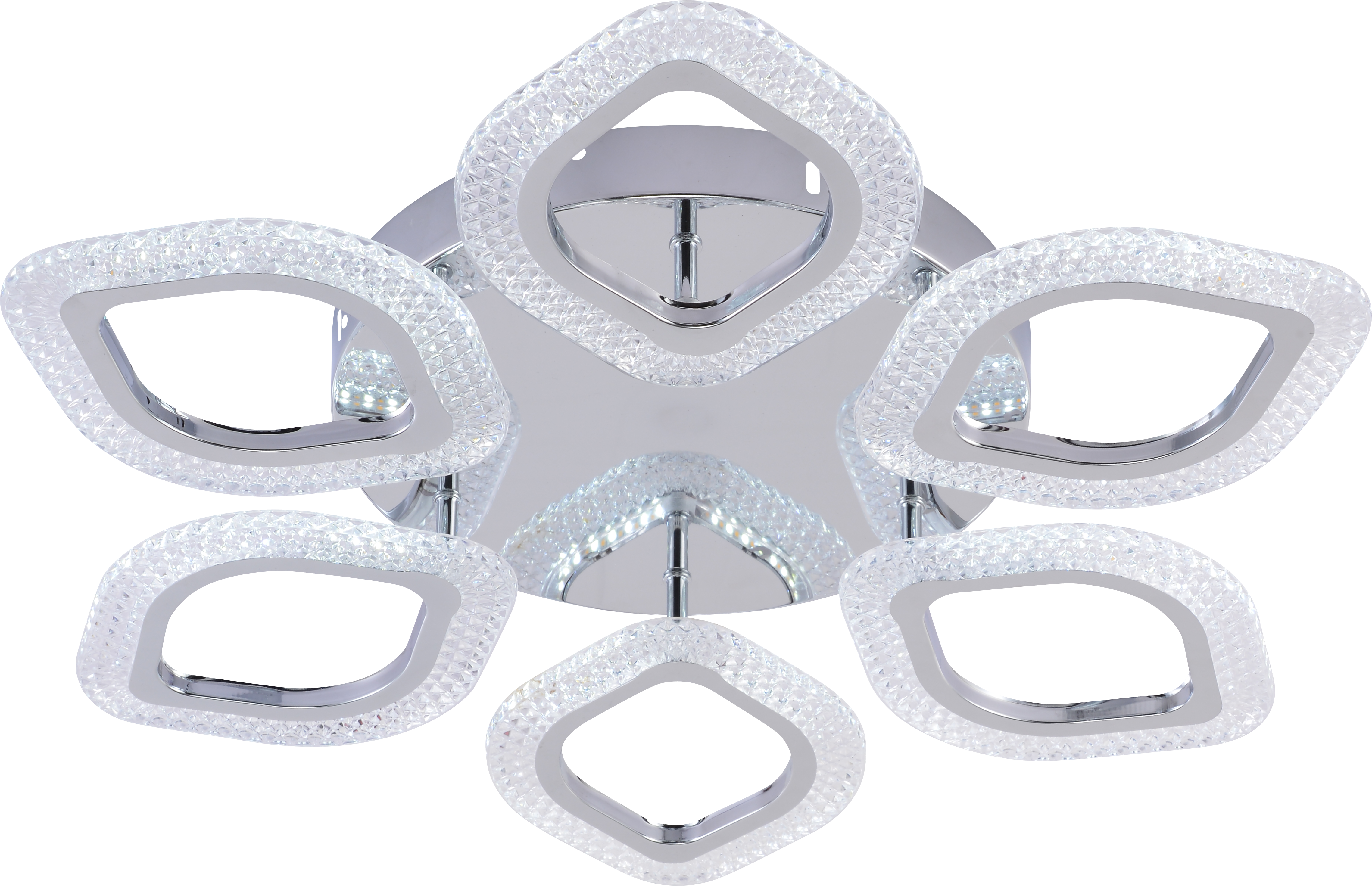 Светильник AU61602/6 CR LED Хром 78W ПДУ 605*75