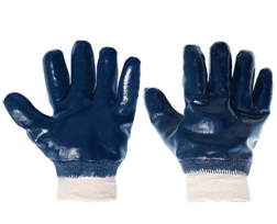 Перчатки нитриловые, полное покрытие с манжетом (100)