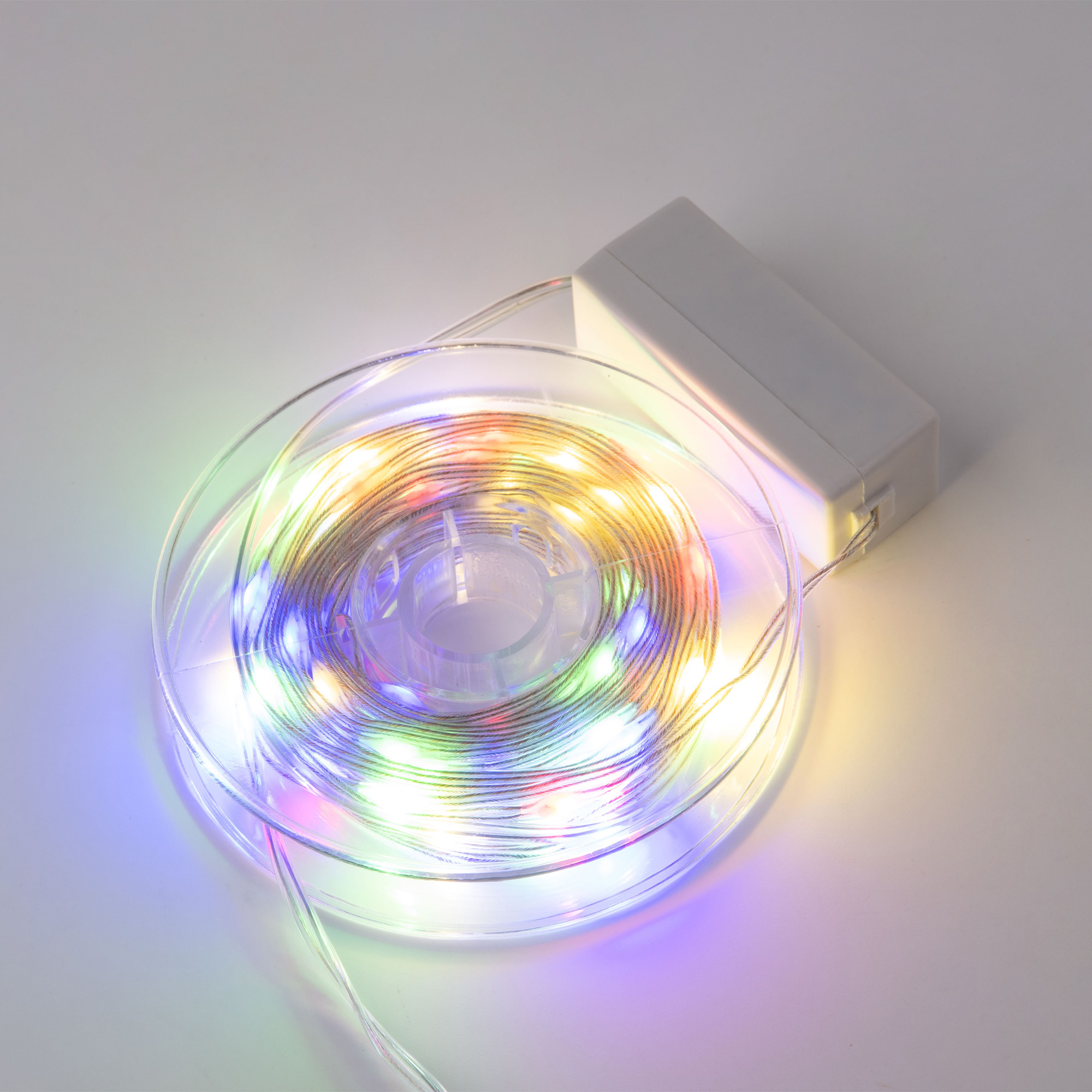 Гирлянда светодиодная "Полоса", 10м. 100 светодиодов. ULD-S1000-100/DTA MULTI IP20 DEW BAND