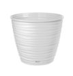 Кашпо "Saffron" D176мм 2,6л с/п Белый (24) 221610229/01