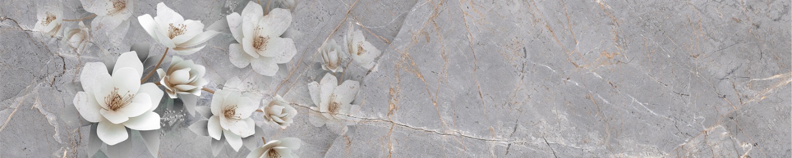 Фартук ABS на основе ПВХ-пластика Каменное цветение матов. 3000*600 мм (1)