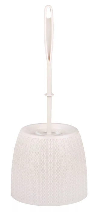 Комплект д/туалета "Вязаное плетение" бежевый (20) М6886