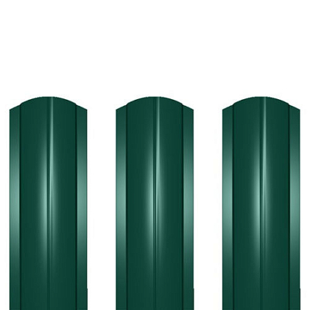 Штакетник металлический МП ELLIPSE-О 19х126 (ПЭ-01-6005-0.45) 1,8*0,126 зеленый мох (1 шт= 0,227м2)