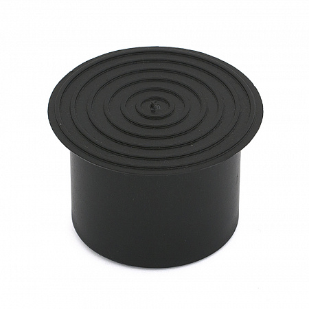 Заглушка наружная для трубы D25мм Tech-Krep, черн.пластик, (1 шт) (10)