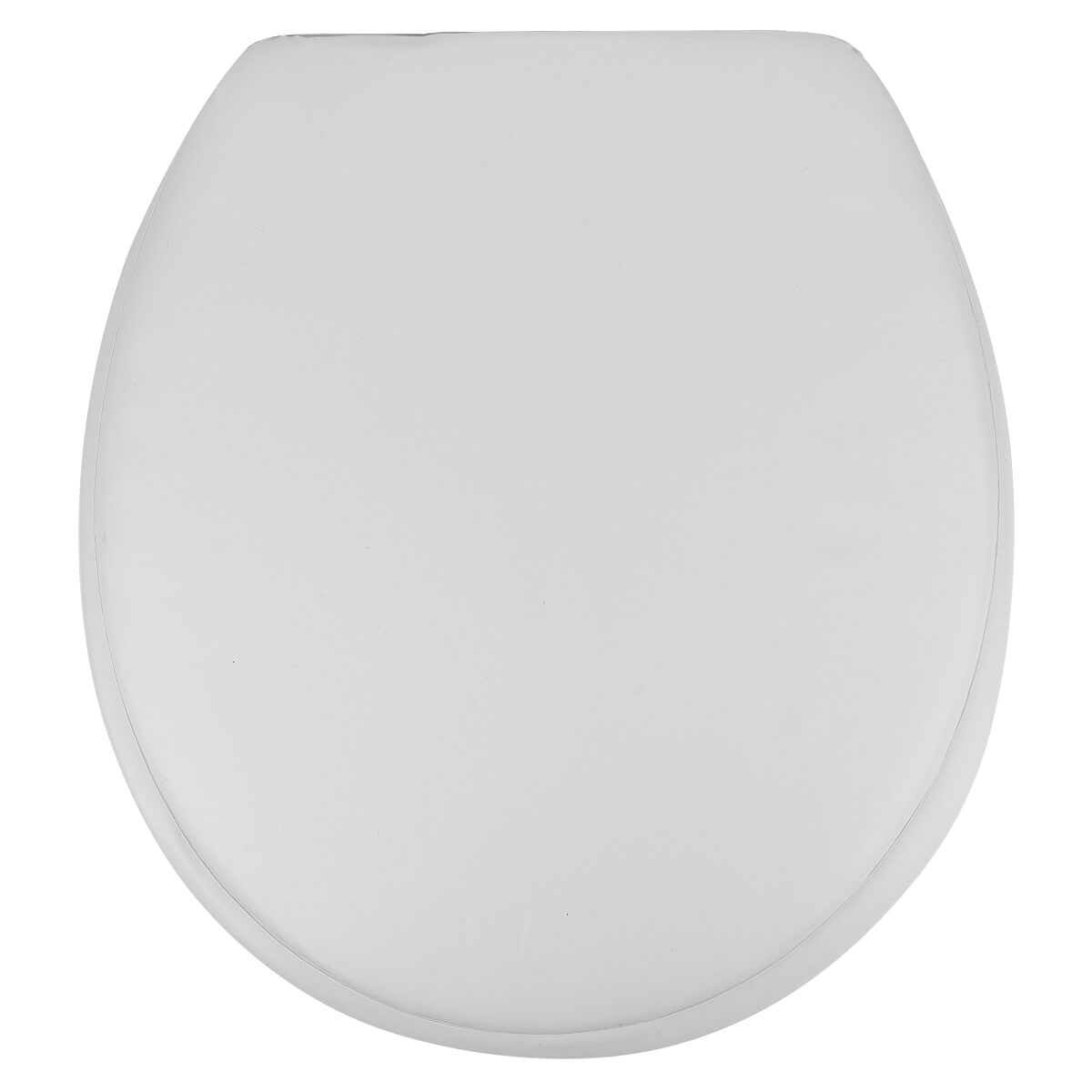 Сиденье для унитаза мягкое белое "Сантис" Россия (1)