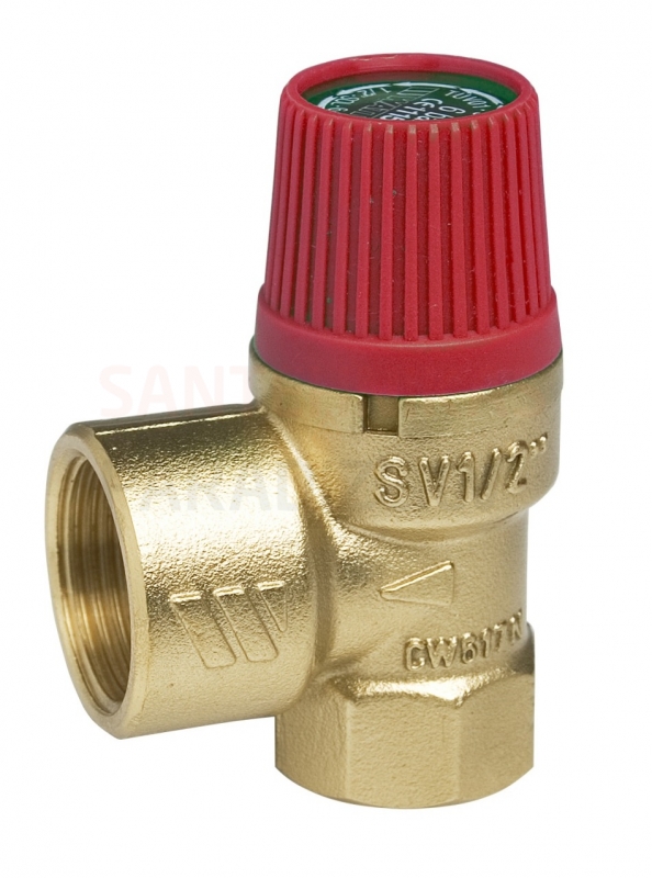 Клапан редохранительный для систем отопления  Watts SVH 15 -1/ 1.5 бар (40)