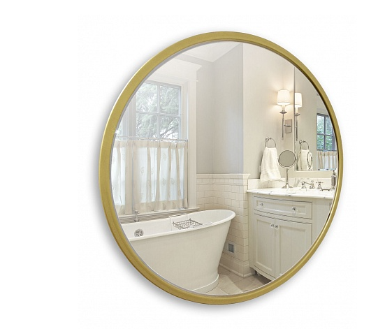 Зеркало "Ренуар" D770 (золотое обрамление)