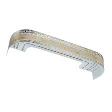 Карниз "Монарх" с поворотами 3,0 айвори (5)