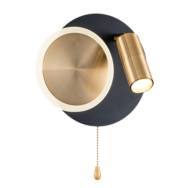 Настенный светильник A2213AP-2BK