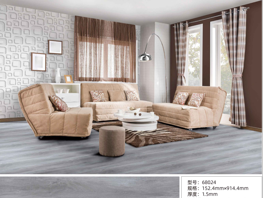 Ламинат самоклеющийся 15,2*91,4  см (шт)  дуб нордик