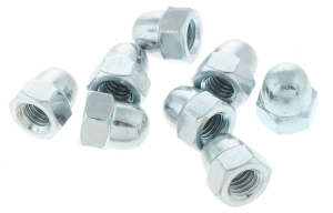 Гайка DIN1587 колпачковая оцинк. М6 (8 шт) - пакет/10