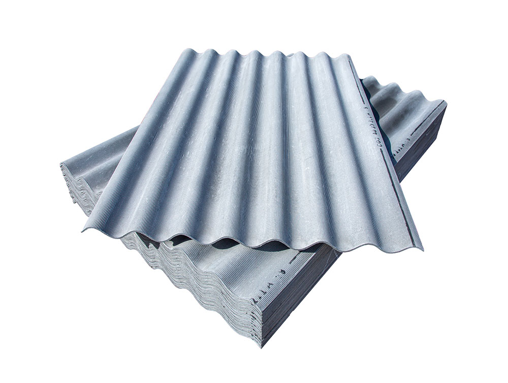 Шифер 8-ми волновый (1,75*1,13) (105) 5,8мм (Волна)