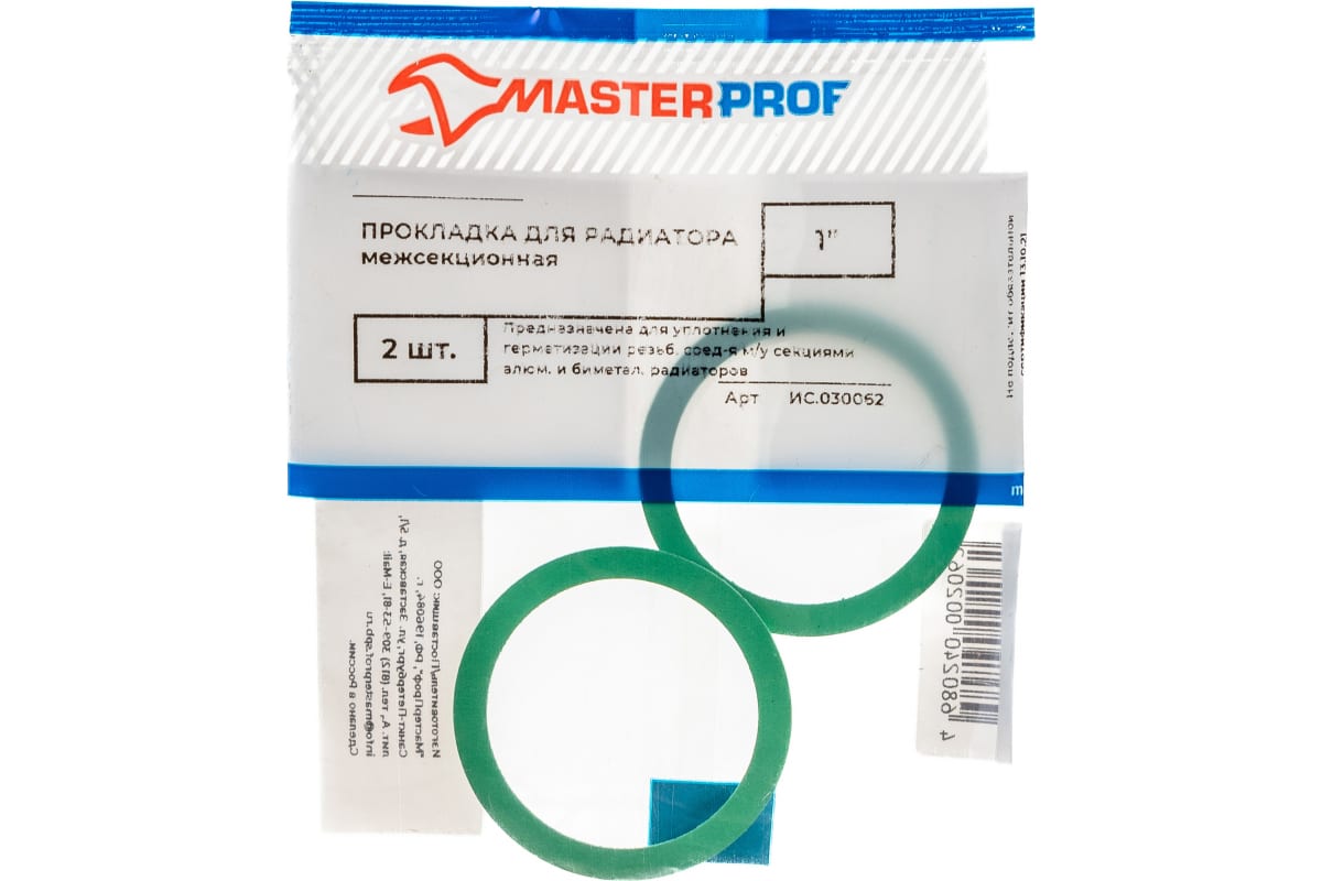 Прокладка межсекционная для радиатора 1" (2 шт.), MP (10)(__)