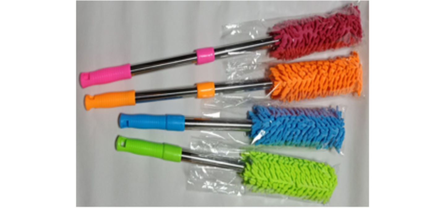 Щетка для уборки пыли на телескоп ручке