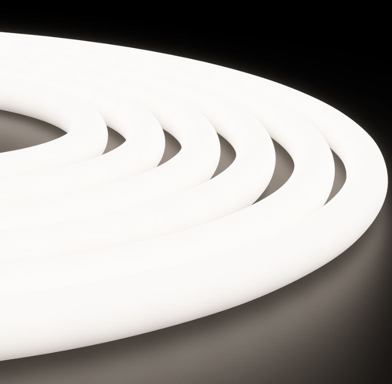 Светодиодная лента для бани и сауны 5м, 24В, СТ, 14,4Вт/м, smd2835, 120д/м, IP68, 900Лм/м, д/