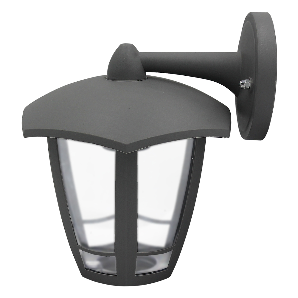 Светильник садово-парковый шестигранный настенный ВНИЗ 60вт, Е27, IP44 (4)