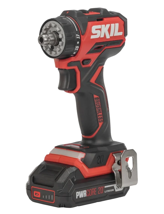 Дрель-шуруповерт акк. SKIL QD6293 с 4-мя насадками, 2 АКБ(2Ач)+ЗУ