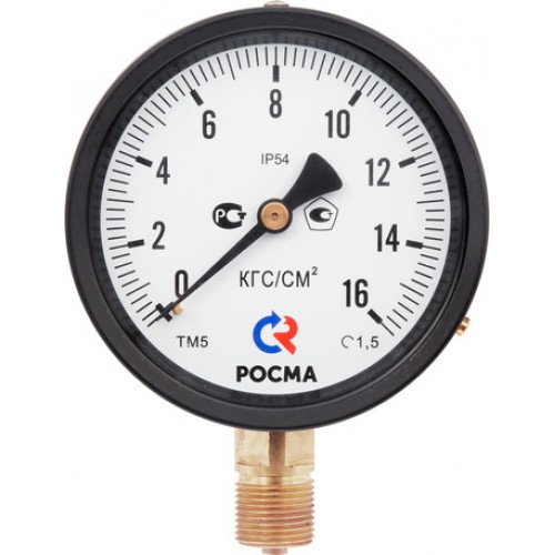 Манометр ТМ-310Р д63 нижн. 1/4" 0-1,6 бар (1)