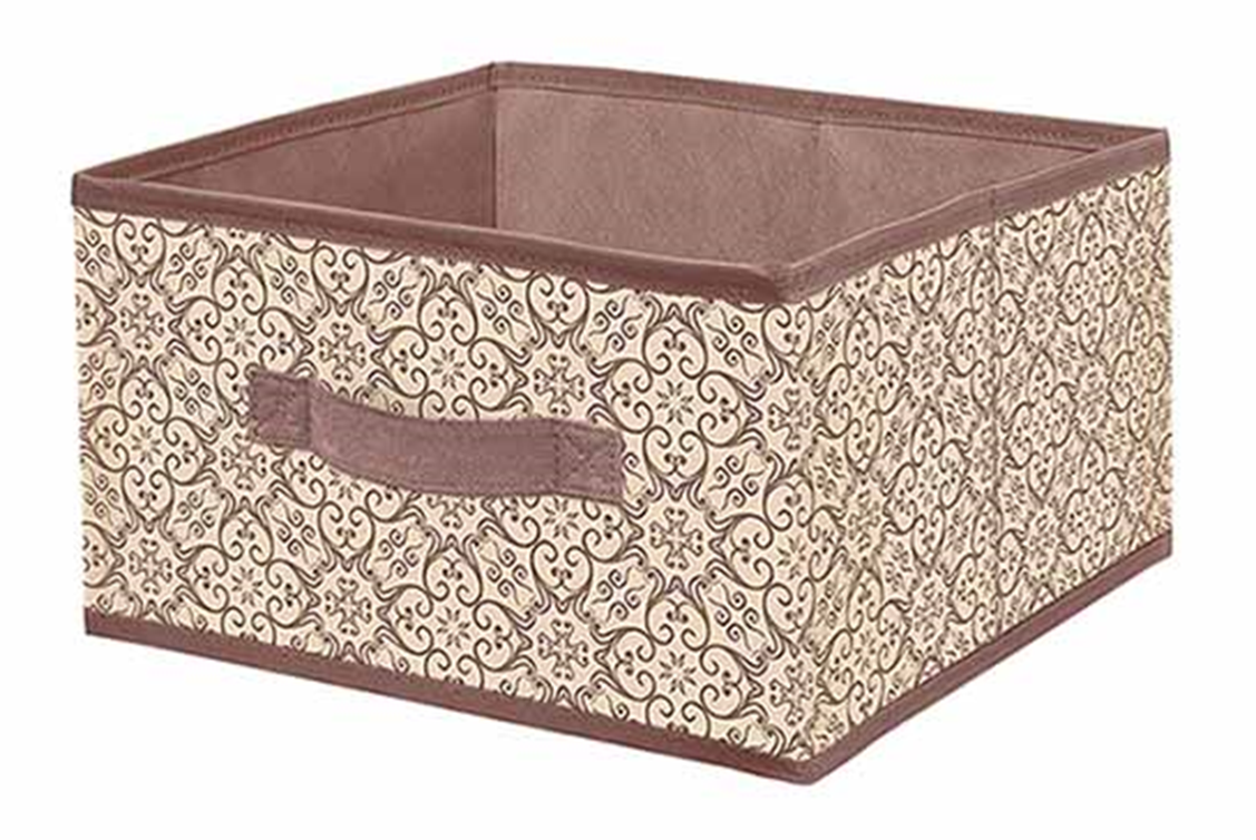 Коробка раскладная с ручкой 28х28х14 арт.В-186