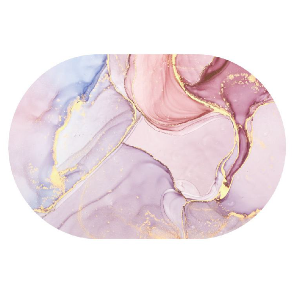 Коврик влаговпитывающий Спанч 50*80 см Кварц, овал****