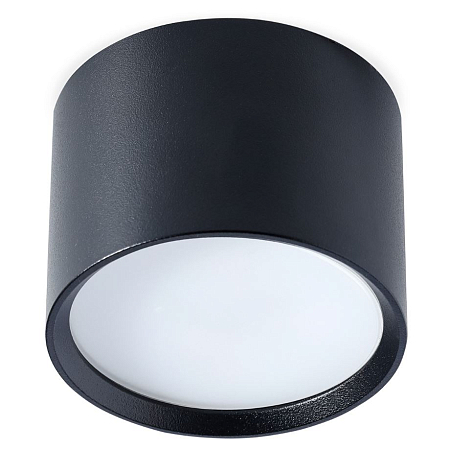 Светильник накладной под лампу GX53, черный TS2004 82x60мм Smartbuy***