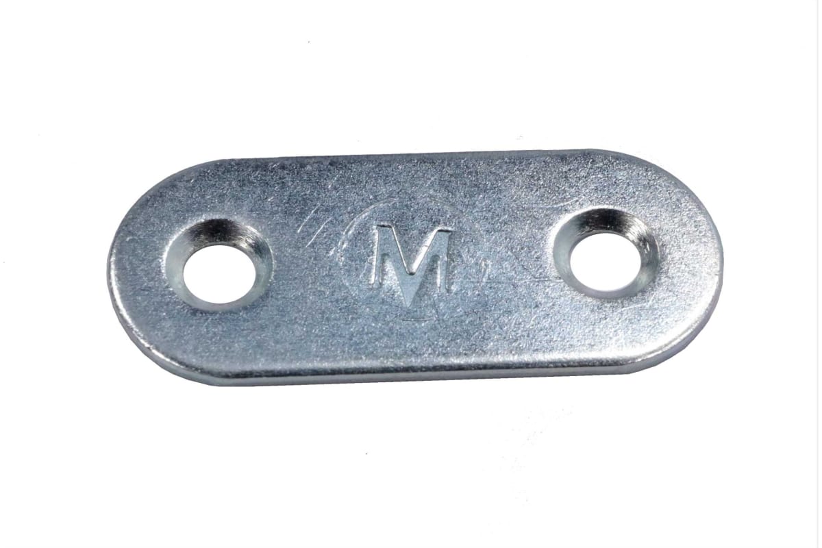 Пластина крепежная ПК-40 40*16*2, цинк (8шт) (50)