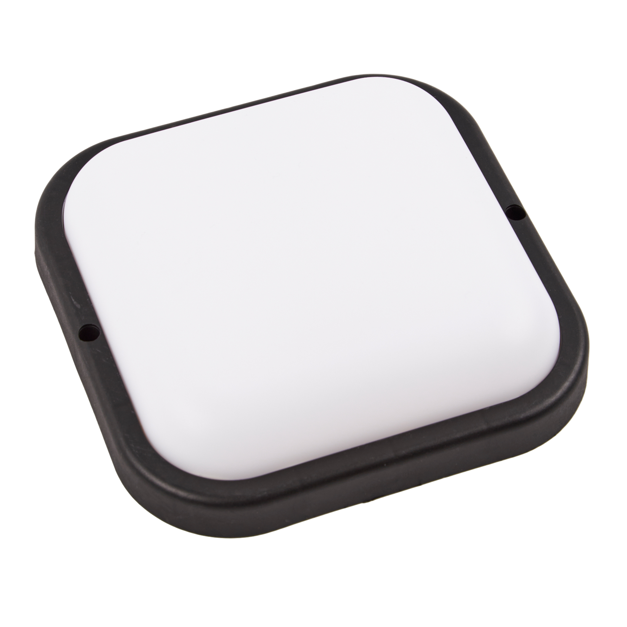 Светильник светодиодный влагозащищ. Квадрат. ULW-Q229 18W/4000K IP65 BLACK 155×155×37мм