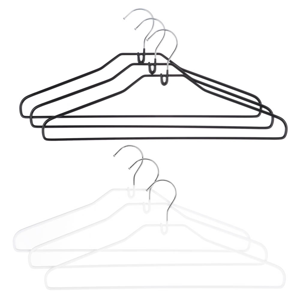 Вешалка металл с ПВХ покрытием 40см (цвет mix), TCH-103, , шт