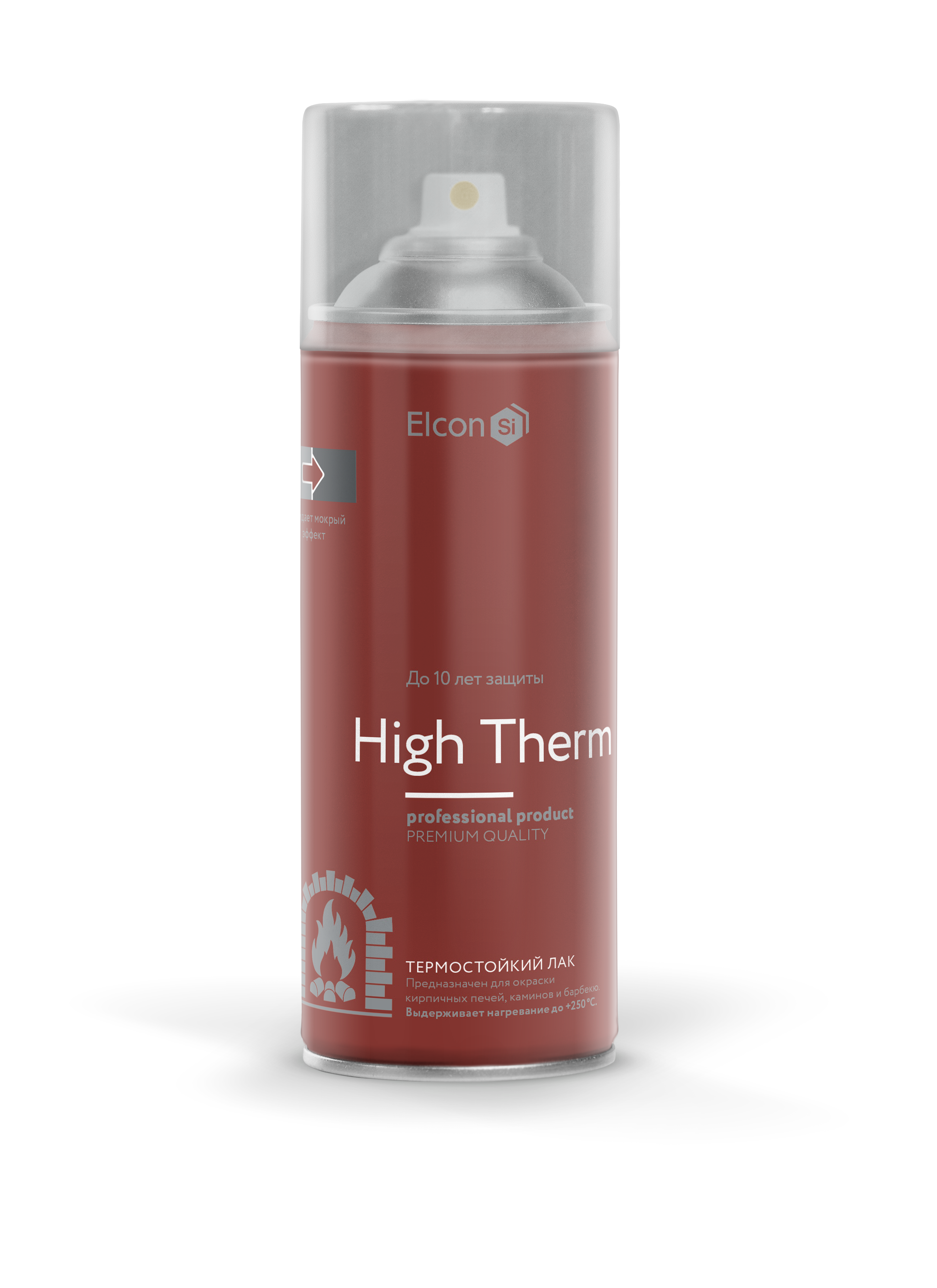 Термостойкий лак Elcon аэрозоль 520 мл (12)