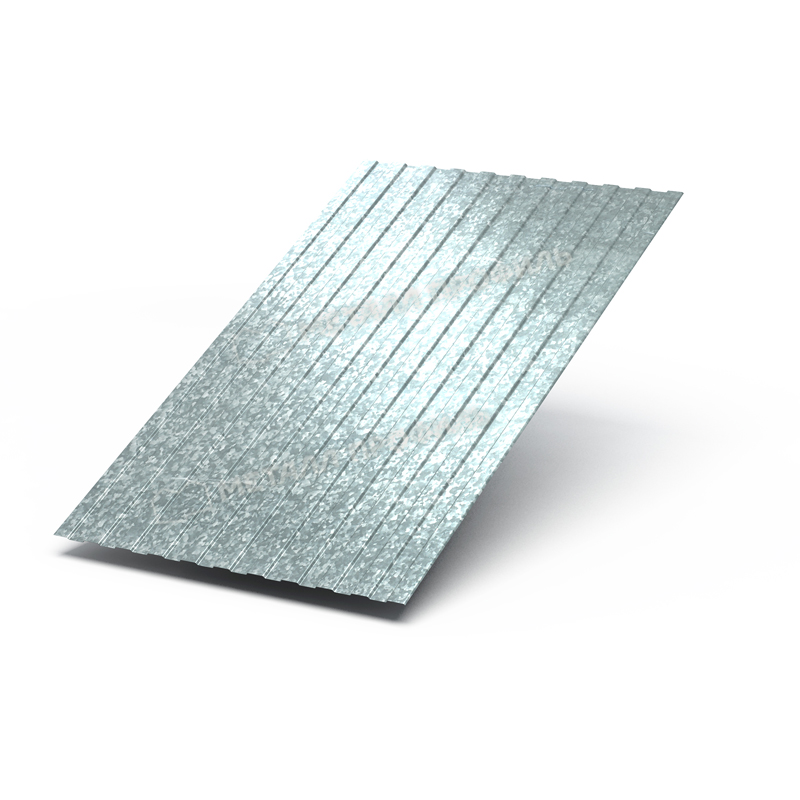 Профилированный лист С-8*1200 (ОЦ-01-БЦ-0,45) оцинков. 2м.(1лист=2,4кв.м)