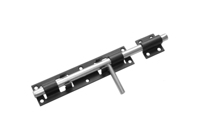 Засов дверной Домарт ЗД-300 (черный) (5)