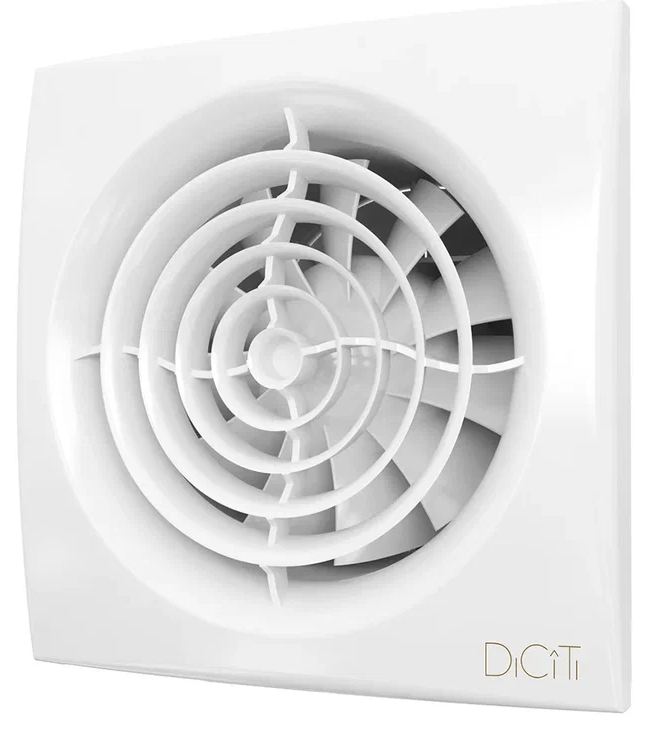 Вентилятор осевой вытяжной с обратным клапаном D 125 AURA 5C (16)