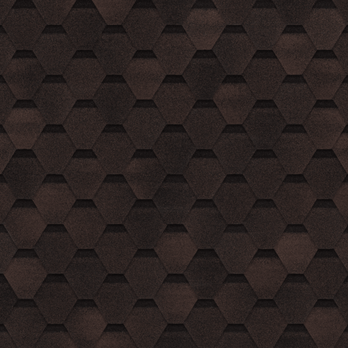 Черепица гибкая Технониколь, ОПТИМА, Коричневый (3м2 в уп.) (0702)