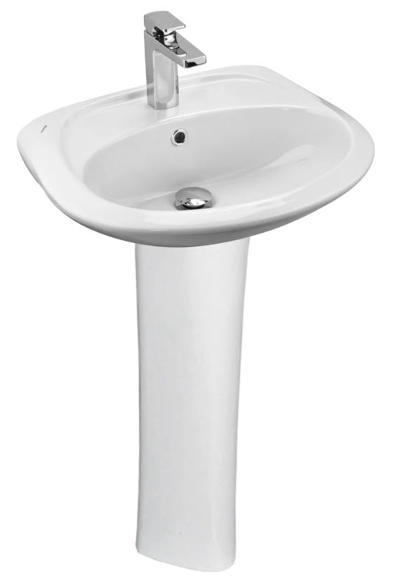 Раковина с пьедесталом Santek Бриз-50   (_1_)