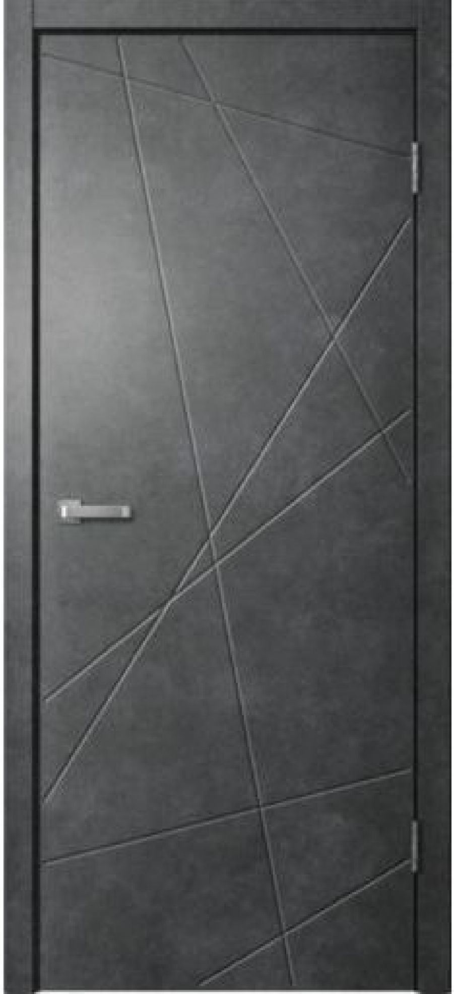 Дверь Style 1 Бетон темный ПГ 700