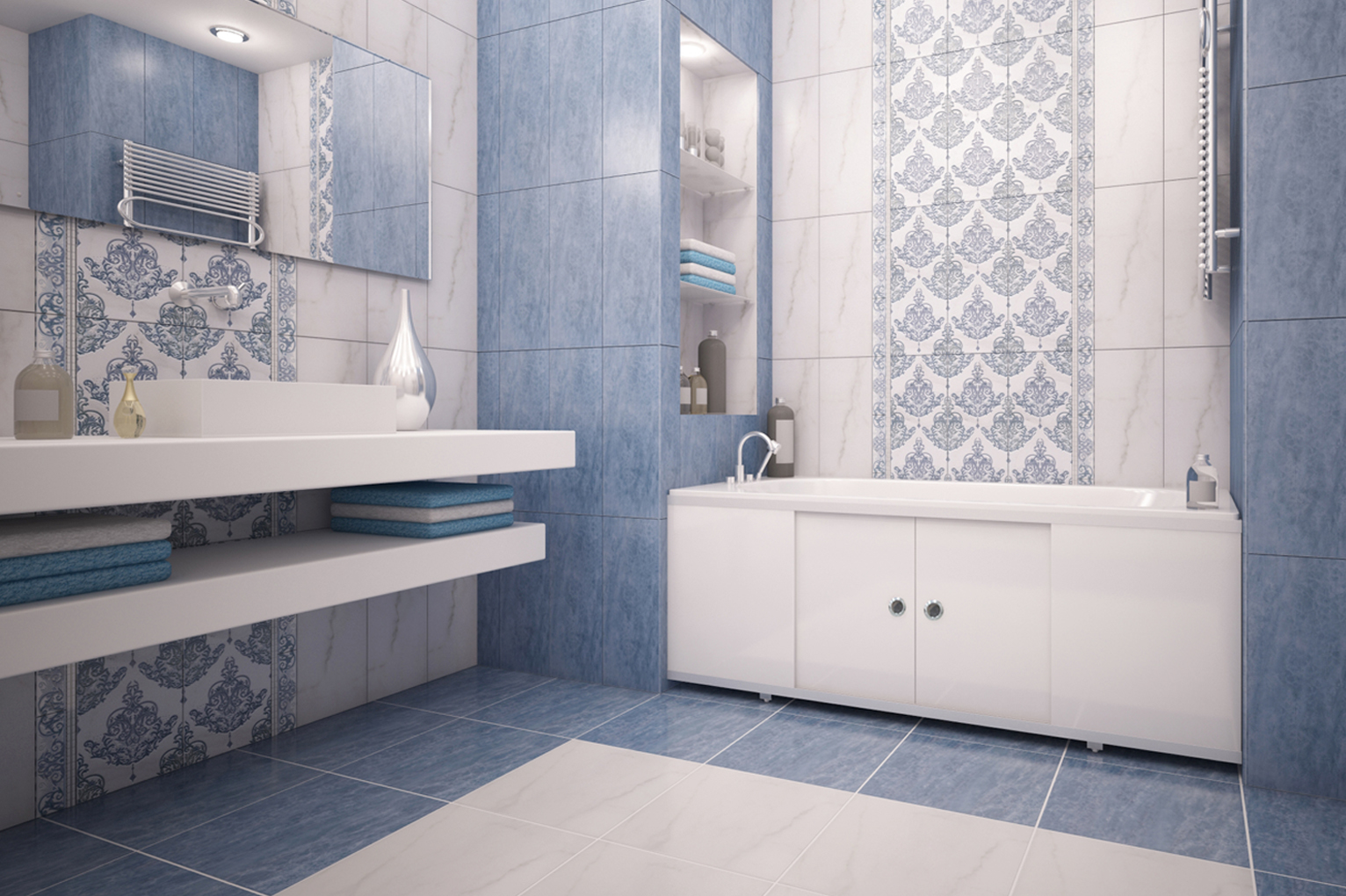 Экран-купе 1,70м Белый глянец(__)